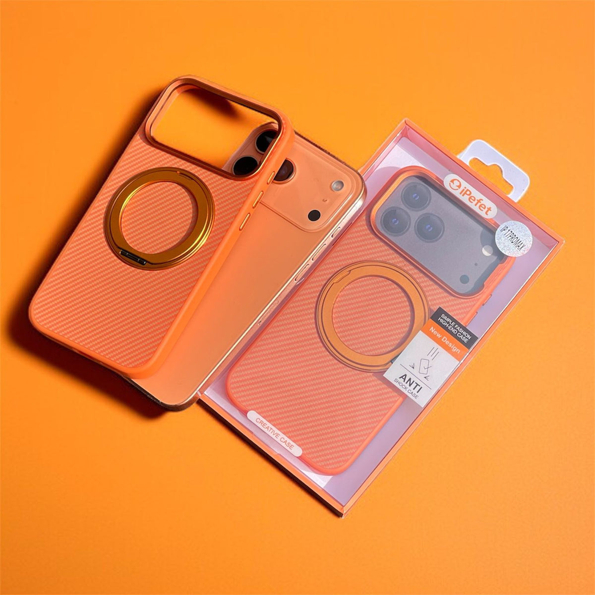 CARBON  MEGSAFE CASE FOR IPHONE 17 PROMAX