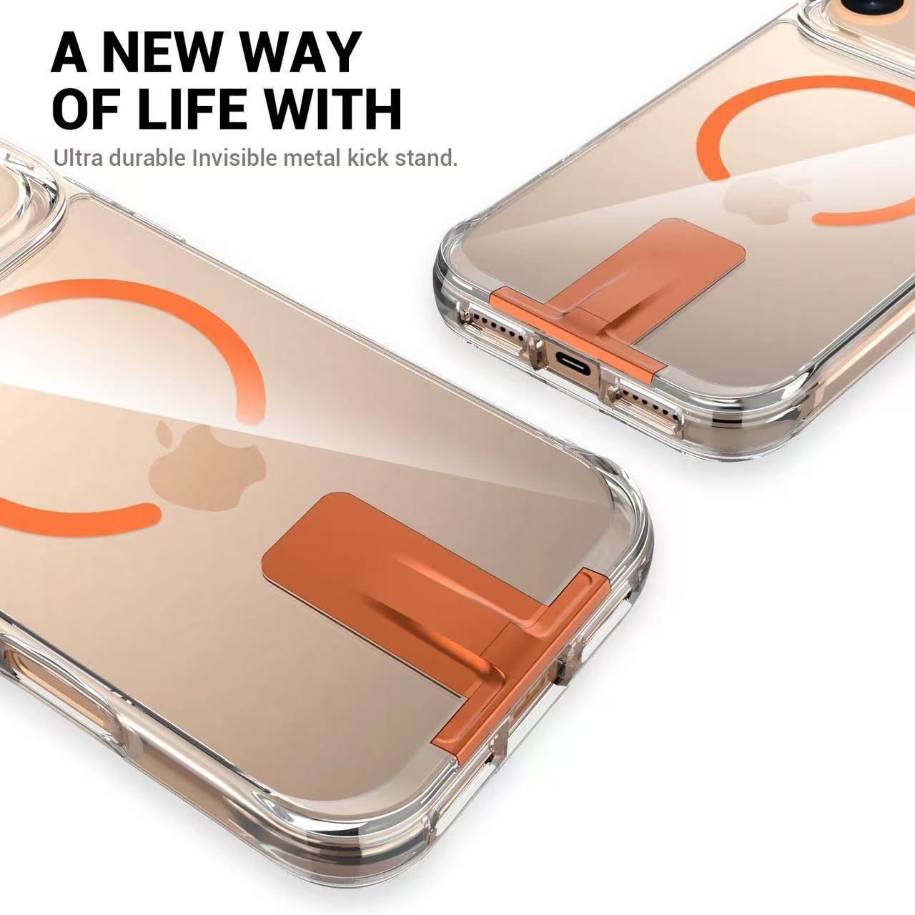 BIGC MEGSAFE WITH STAND  CASE FOR IPHONE 17 PROMAX